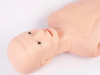 Simulador nasogastrico y traquea enfermería