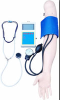 Simulador de brazo para entrenar la medición de presión arteria sanguínea