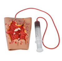 Simulador heridas trauma hemorragia emergencias