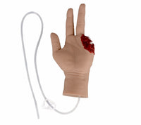 Simulador amputacion dedos mano emergencias hemorragia trauma heridas