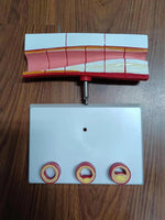 Modelo anatomico de colesterol en sangre arterias ateroesclerosis