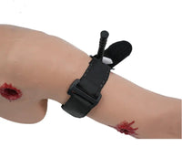 Simulador control hemorragia entrenamiento torniquete heridas bala emergencia