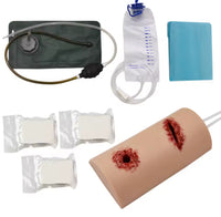 Simulador de heridas de bala detener hemorragias rescate y emergencias