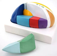 Modelo talamo del cerebro Desmontable seccionado en Colores