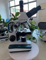 Microscopio Binocular Biologico con luz superior e inferior