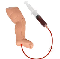 Simulador de inyección pierna pediatrico intraocea IO Tibia - emergencia infantil