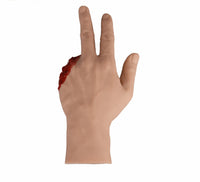 Simulador amputacion dedos mano emergencias hemorragia trauma heridas