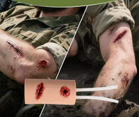 Simulador de heridas de bala detener hemorragias rescate y emergencias