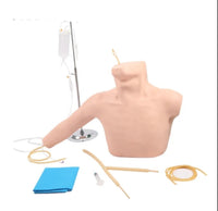 Simulador de entrenamiento de punción periférica y punción venosa central - Dorso