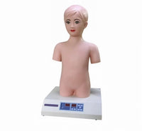 Simulador de auscultación cardiopulmonar pediatrico