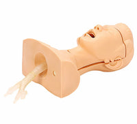 Simulador traqueotomia con bronquios traqueal traquea