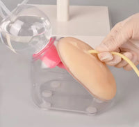 Simulador de cateteriamo urinaria masculino o femenino