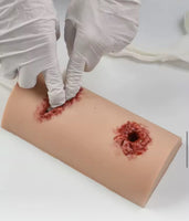 Simulador de heridas de bala detener hemorragias rescate y emergencias