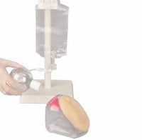 Simulador de cateteriamo urinaria masculino o femenino