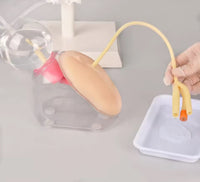 Simulador de cateteriamo urinaria masculino o femenino