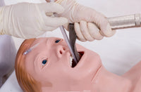 Maniquí de entrenamiento de intubación y RCP CPR - Avanzado medio cuerpo adulto