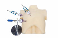 Simulador de entrenamiento toracoscopico cardiotorácico de toracoscopica Toraxico