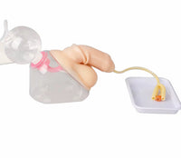 Simulador de cateteriamo urinaria masculino o femenino