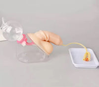 Simulador de cateteriamo urinaria masculino o femenino