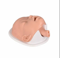 Simulador intubacion traqueal bebé