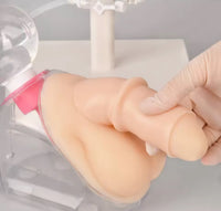 Simulador de cateteriamo urinaria masculino o femenino