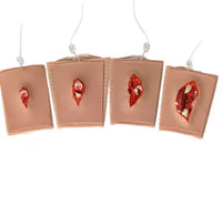 Kit Simulacion de heridas con fracturas trauma emergencias