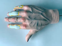 Modelo de Mano patologia tendon y ligamento osteoartritis