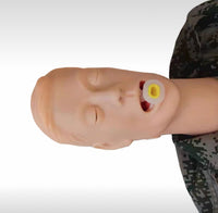 Simulador Medico militar intubacion traqueal