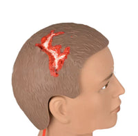 Simulador Hemorragia Cabeza heridas primeros auxilios