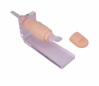 Simulador de uñas enterradas práctica quirúrgica realista pie o mano podologia