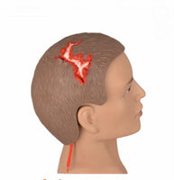 Simulador Hemorragia Cabeza heridas primeros auxilios