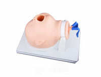 Modelo de intubacion traqueal de bebe recién nacido