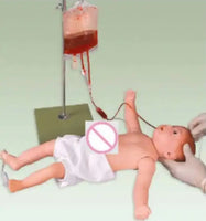 Simulador vía intravenosa periférica pediátrica canalizacion infantil enfermeria