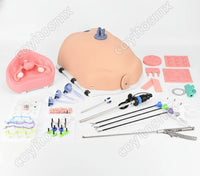 Simulador laparoscopia con camara HD y modulos de entrenamiento ginecologico