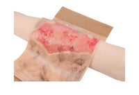 Kit de modelo de simulacion realista de quemaduras de segundo y tercer grado en extremidades