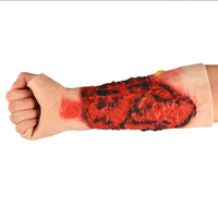 Kit de modelo de simulacion realista de quemaduras de segundo y tercer grado en extremidades