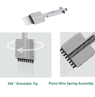 Pipeta Ajustable Multicanal 50-300μl