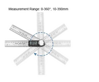Goniometro Digital,con Perilla de Bloqueo y Reinicio