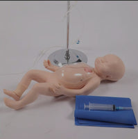 Simulador cateterismo neonatal nacido sistema periferico central