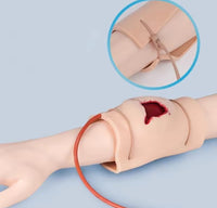 Simulador de heridas trauma y hemorragia emergencias primeros auxilios