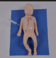 Simulador cateterismo neonatal nacido sistema periferico central