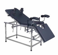 Cama ginecológica de parto hospitalario de acero inoxidable