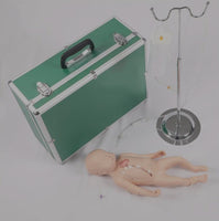 Simulador cateterismo neonatal nacido sistema periferico central