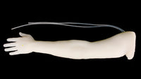 Modelo de brazo para entrenamiento de heridas trauma sangrado emergencia