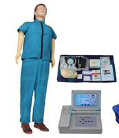 Simulador de RCP Adulto primeros auxilios avanzado/electrico. maniqui simuladores medicos CPR