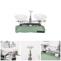 Balanza de bandeja mecánica con pesas