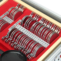 Set de conjunto de lentes ajustables para pruebas opticas
