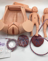 Simulador de parto gemelos gemelar