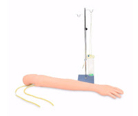 Simulador de entrenamiento inyeccion brazo intramuscular venopuncion punción venosa canalizacion