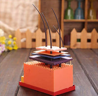 4D Modelo Estructura de Piel Humana con cabello pelo